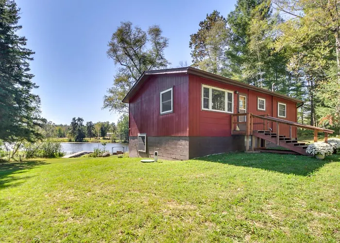 Bigfork Cabin On Long Lake By Trails & Restaurant!