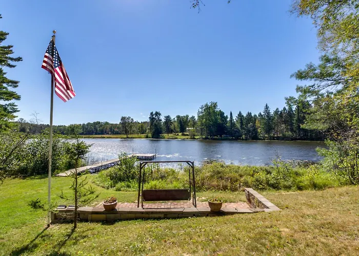 Bigfork Cabin On Long Lake By Trails & Restaurant!